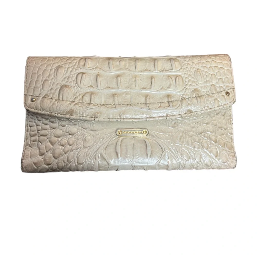 BRAHMIN Elisa Pearl Bag and Matching Wallet​​​​​